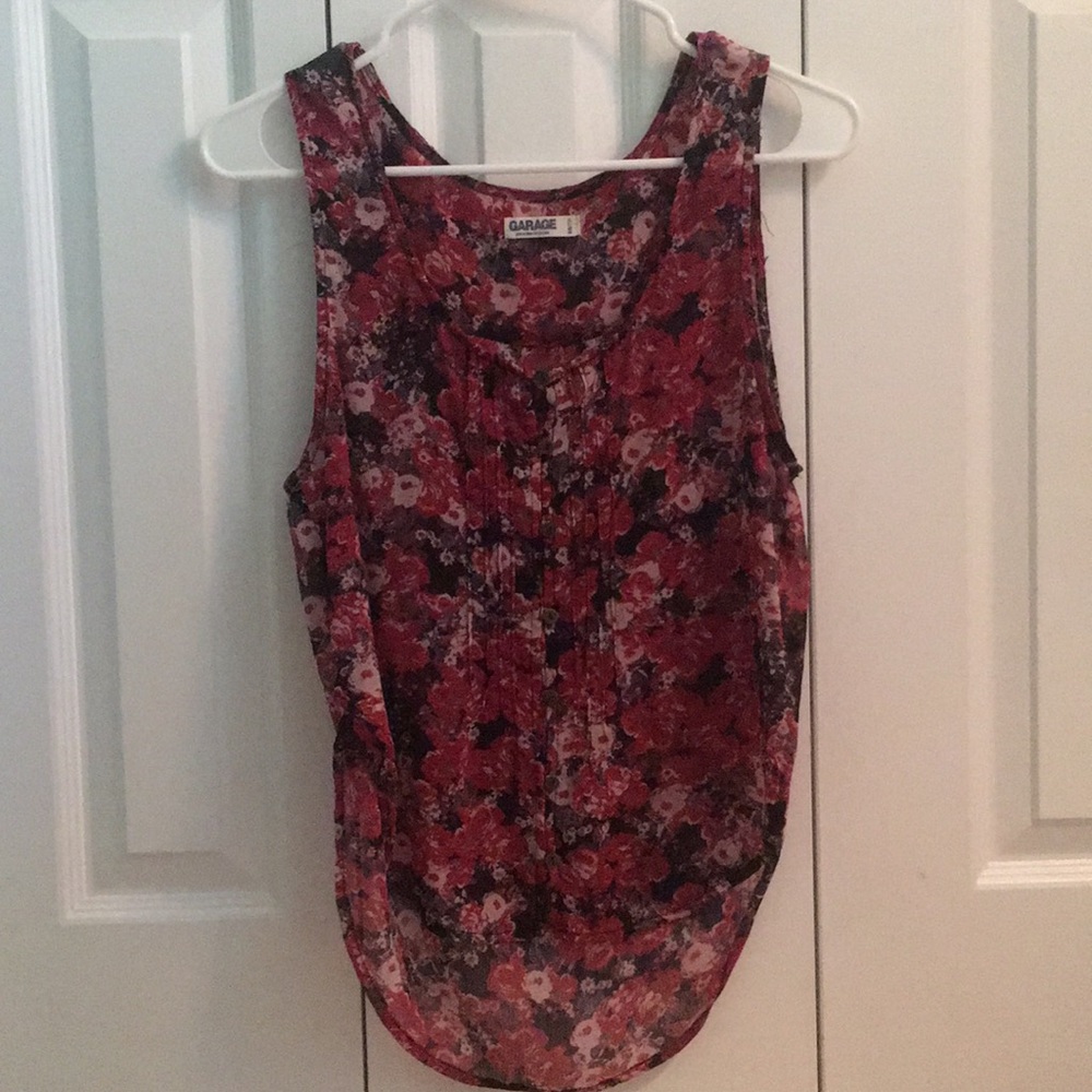 Sheer Tank Top from Garage